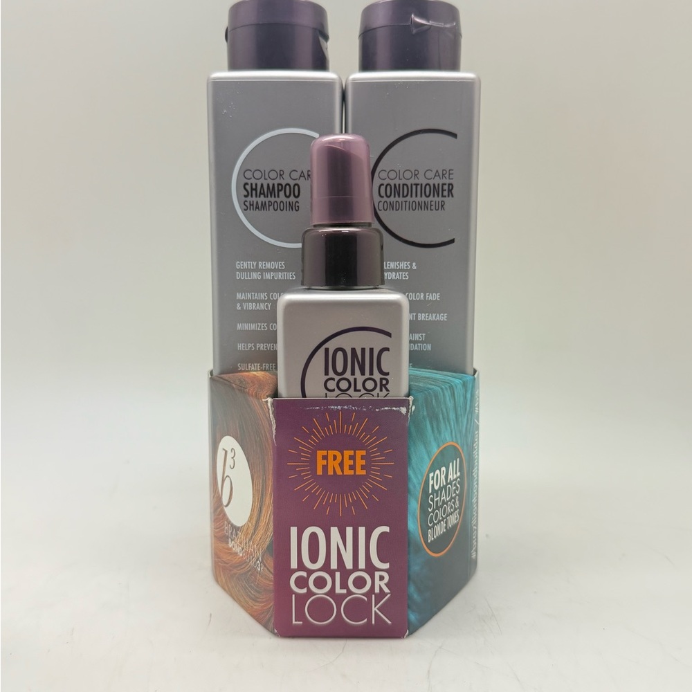 B3 Brazilian Bond Builder Color Care Shampoo, Conditioner, & Inoic Color Lock